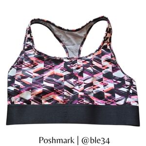 Victoria's Secret Sport Pink Black & White Sports Bra
